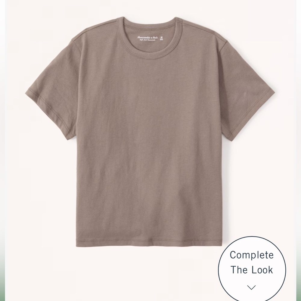 Abercrombie body skimming tee